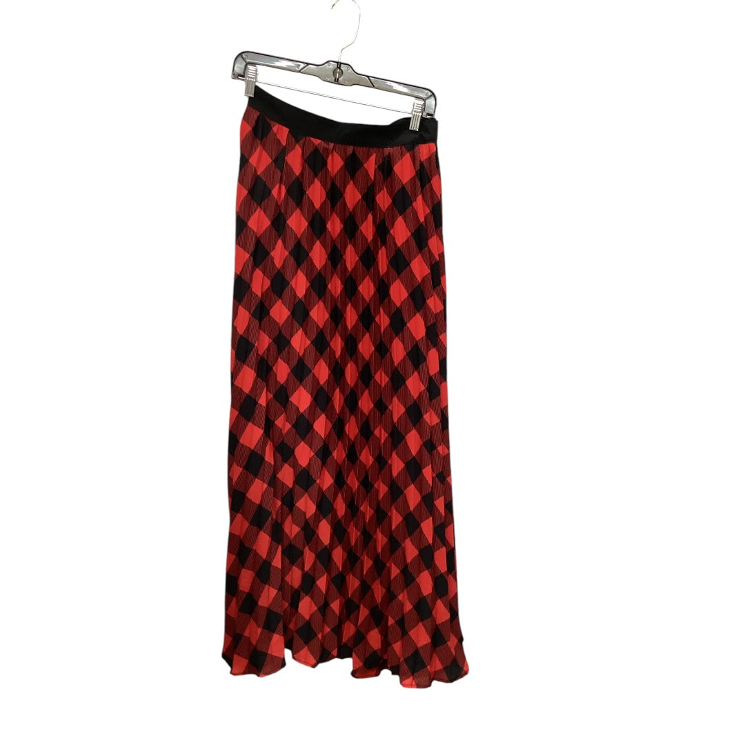 Skirt Maxi By New York And Co In Black & Red, Size: 2x