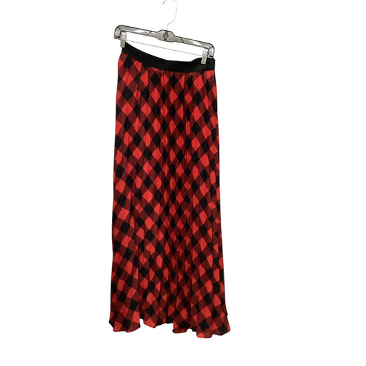 Skirt Maxi By New York And Co In Black & Red, Size: 2x