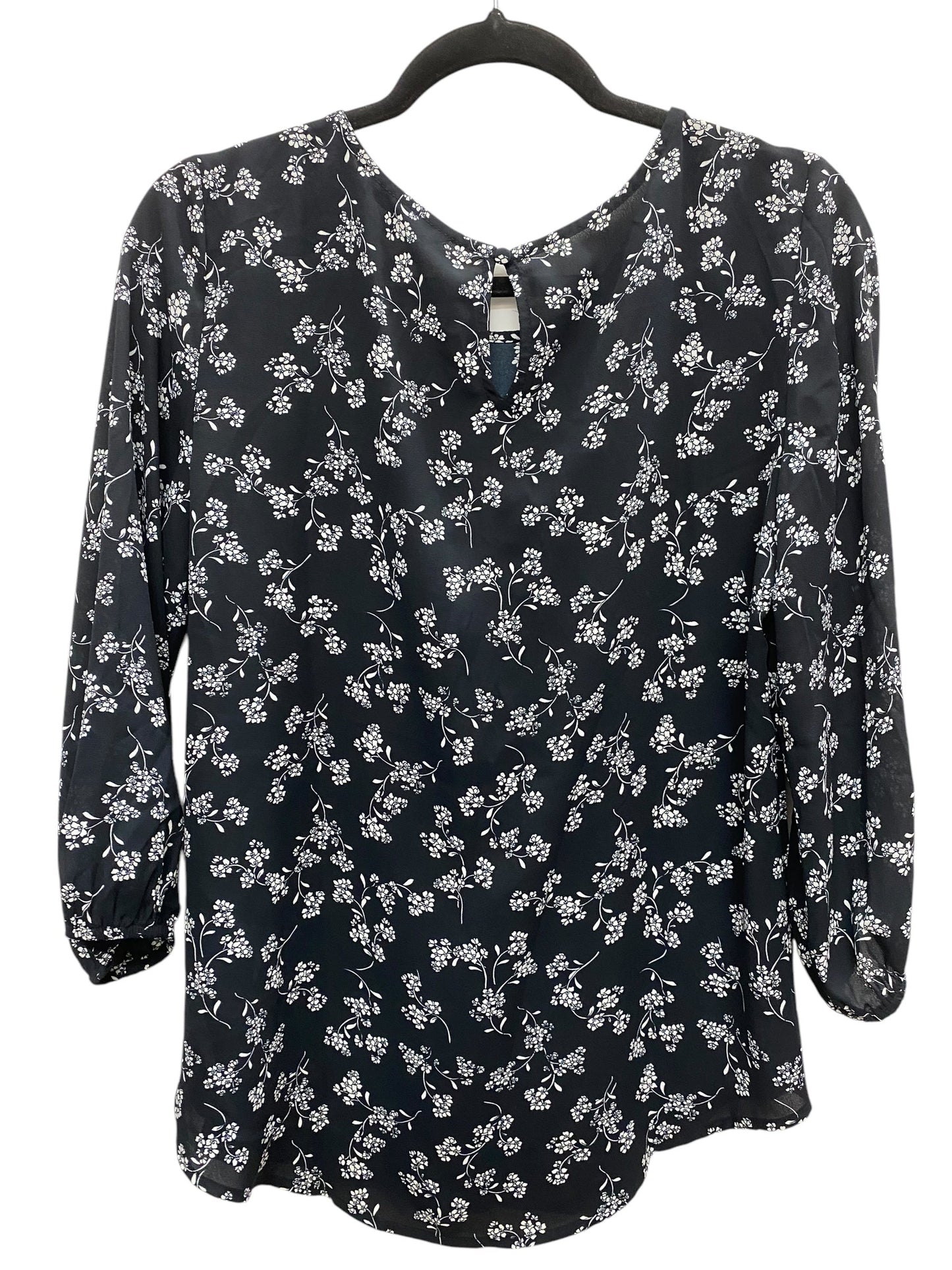 Top Long Sleeve By 41 Hawthorn In Black, Size: M