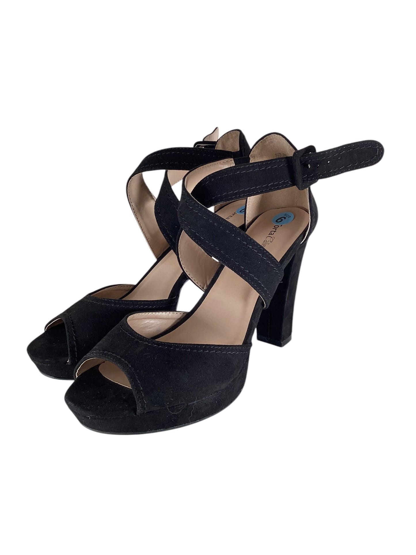 Shoes Heels Block By Clothes Mentor In Black, Size: 6