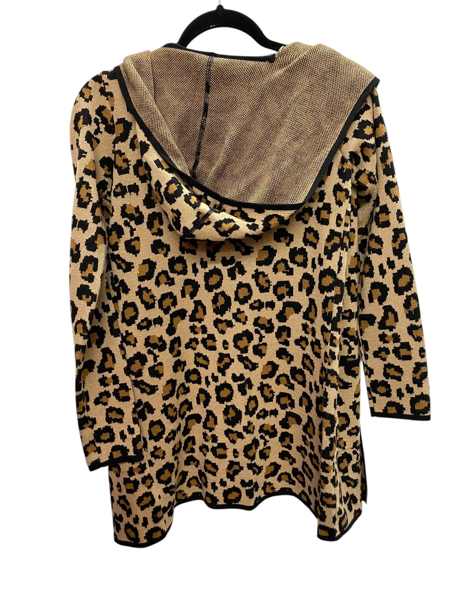 Cardigan By Rachel Zoe In Animal Print, Size: Xs