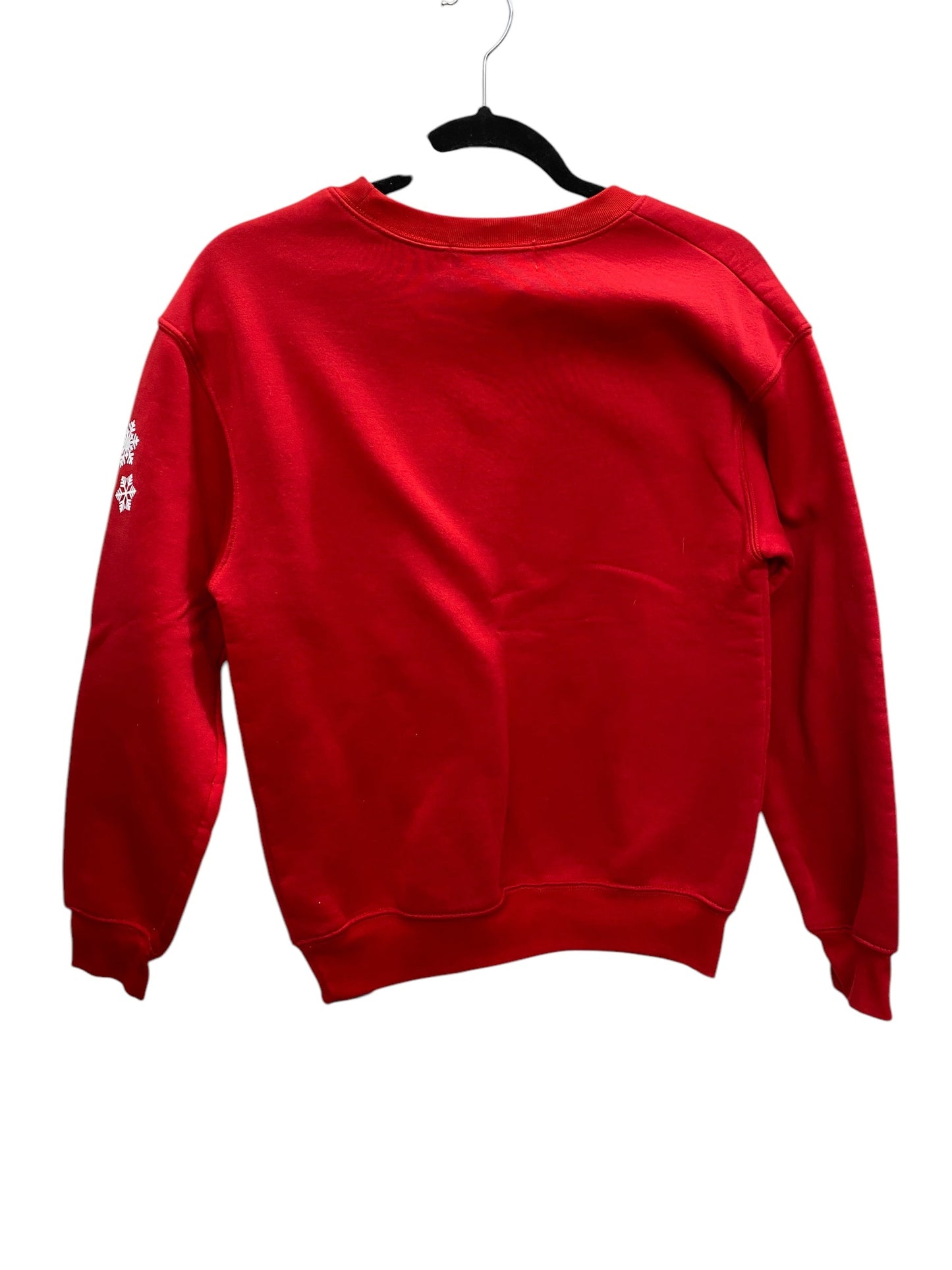 Sweatshirt Crewneck By Clothes Mentor In Red, Size: S