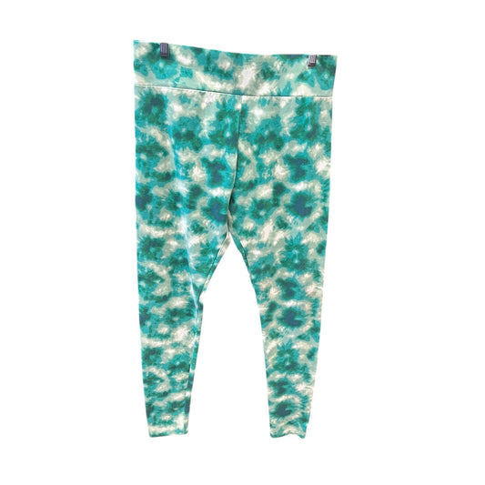 Pants Leggings By Logo In Green, Size: S