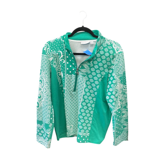 Jacket Other By Susan Graver In Green, Size: L