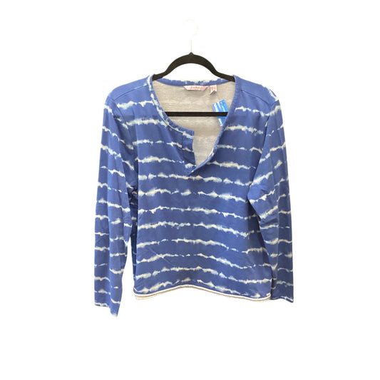 Top Long Sleeve Basic By Any Body In Blue, Size: L