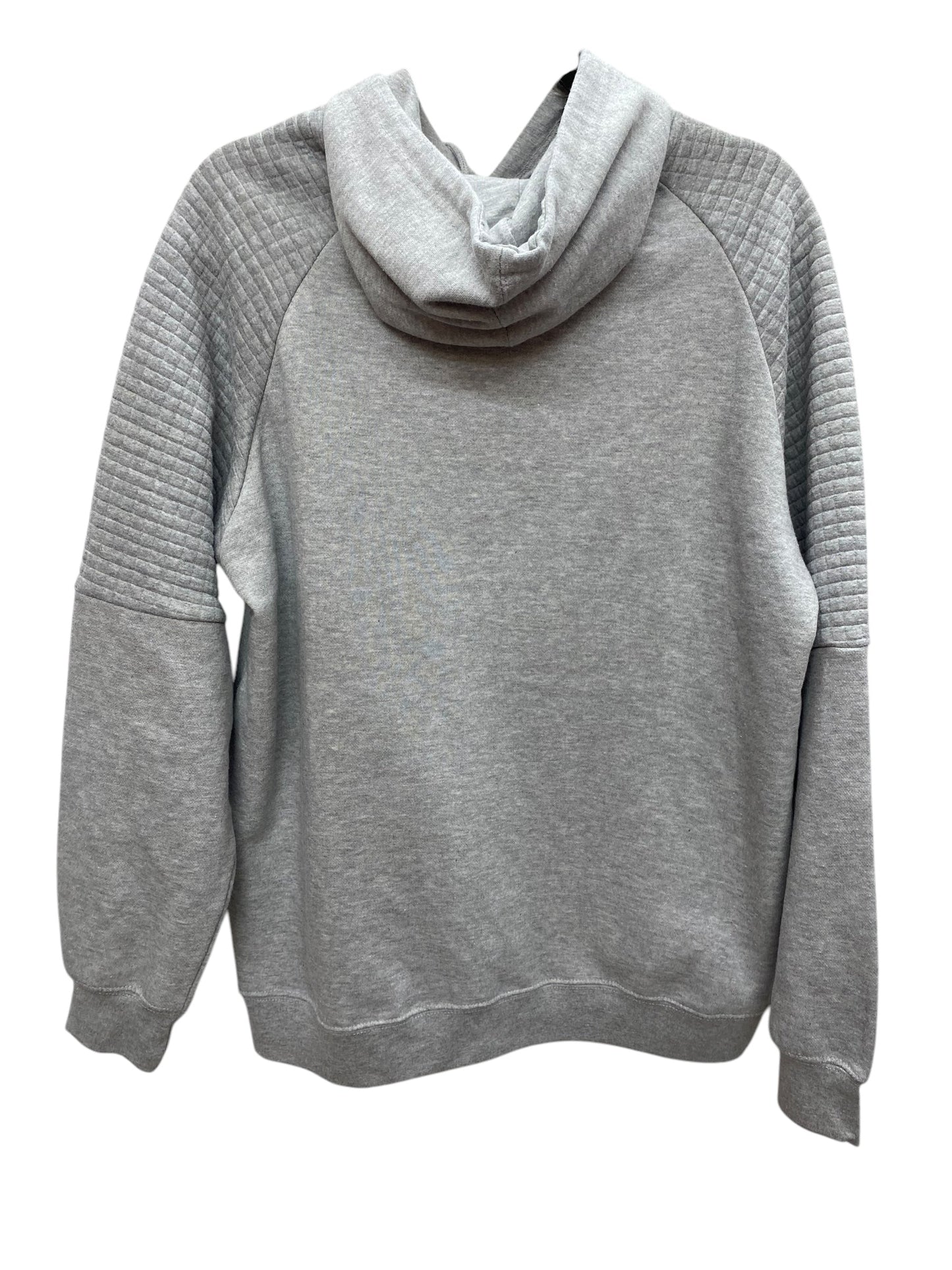 Sweatshirt Hoodie By Clothes Mentor In Grey, Size: Xl