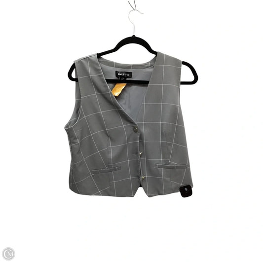 Vest Other By Bailey 44 In Grey, Size: M