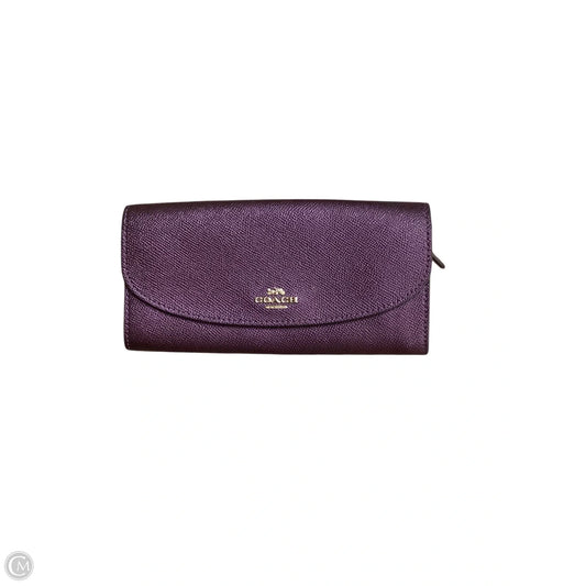 Wallet Designer By Coach, Size: Large