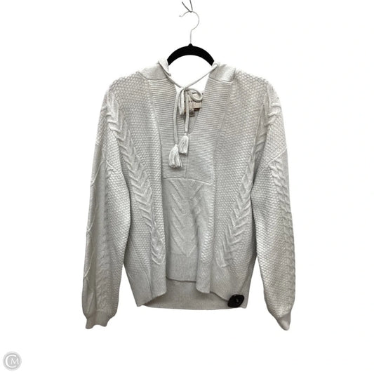 Sweatshirt Hoodie By Industry In Grey, Size: M