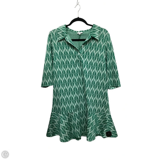 Dress Casual Midi By Voy In Green, Size: S