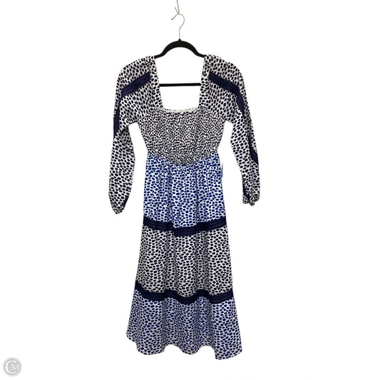 Dress Casual Maxi By Clothes Mentor In Polkadot Pattern, Size: S