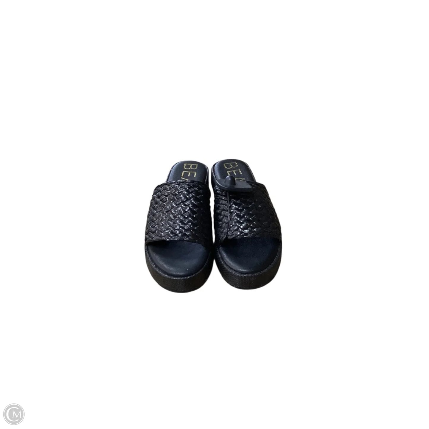 Sandals Heels Platform By Matisse In Black, Size: 10