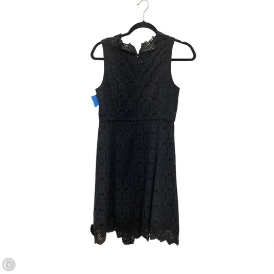 Dress Casual Midi By Loft In Black, Size: 0p