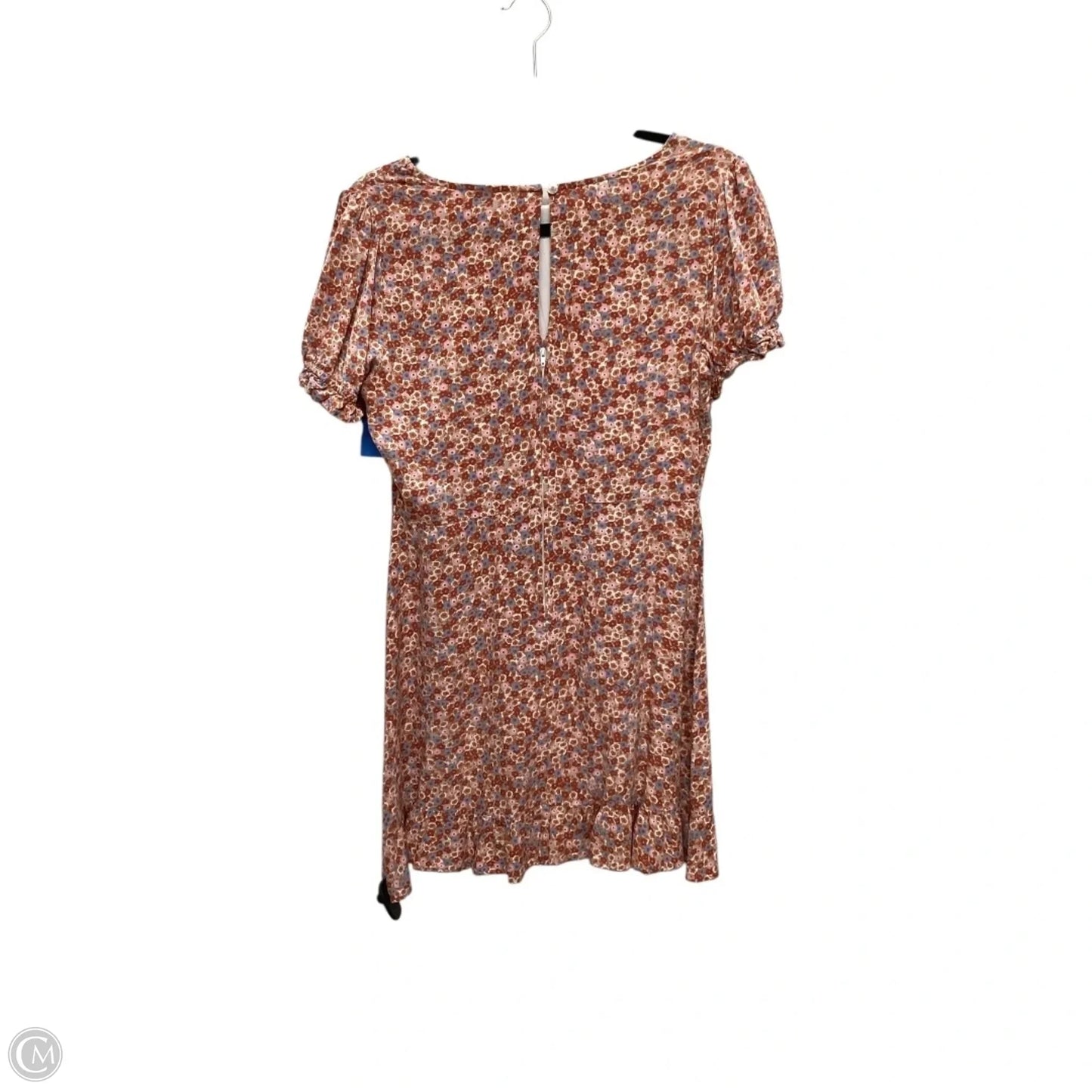 Dress Casual Short By Mi Ami In Floral Print, Size: Xl
