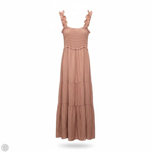 Dress Casual Maxi By Love Tree In Orange, Size: L