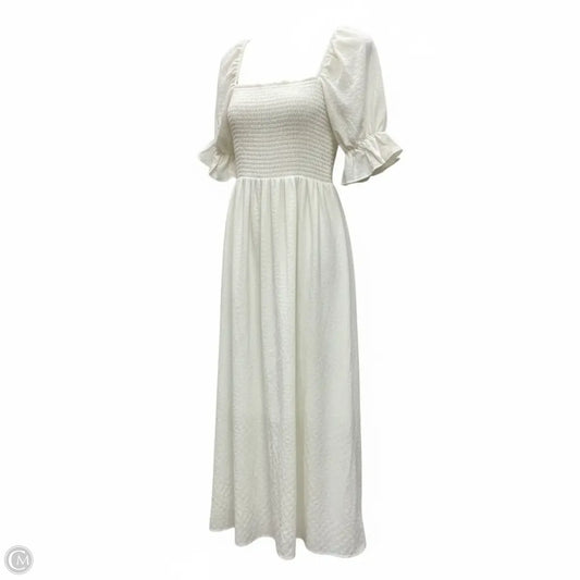 Dress Casual Maxi By Altard State In Cream, Size: M