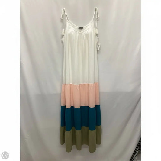 Dress Casual Maxi By Old Navy In Multi-colored, Size: M
