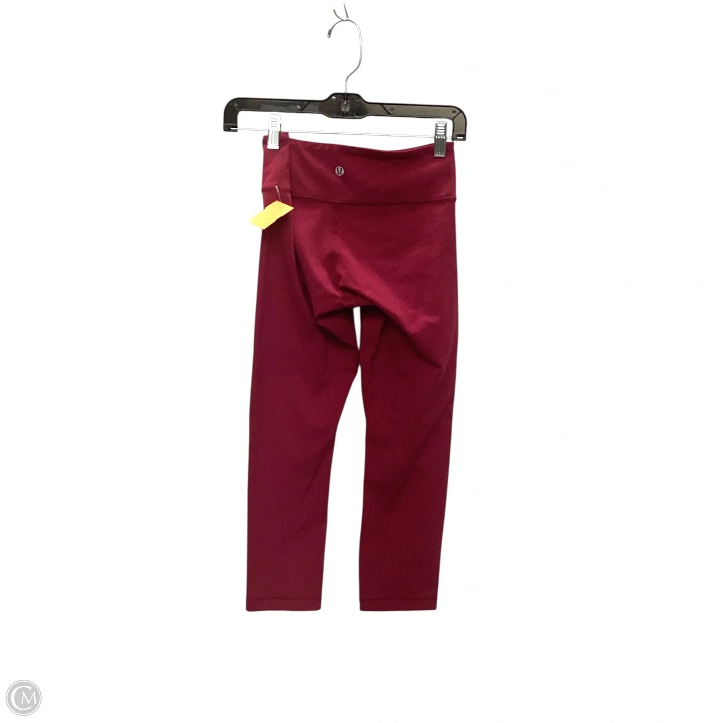 Athletic Leggings By Lululemon In Red, Size: 4