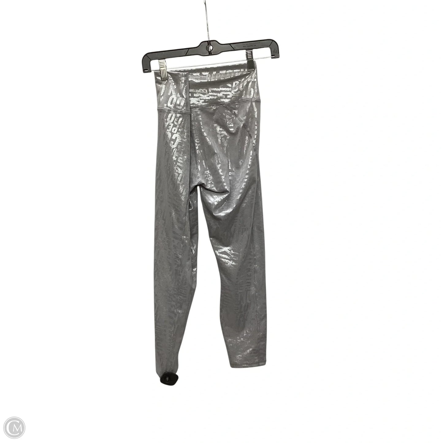 Athletic Leggings By Fabletics In Grey, Size: M