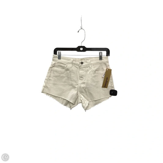 Shorts By L Agence In White Denim, Size: 2
