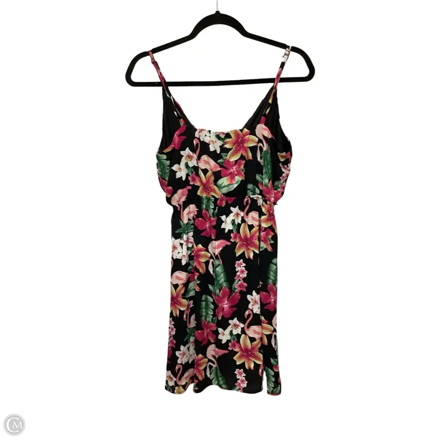 Dress Casual Short By As U Wish In Tropical Print, Size: S