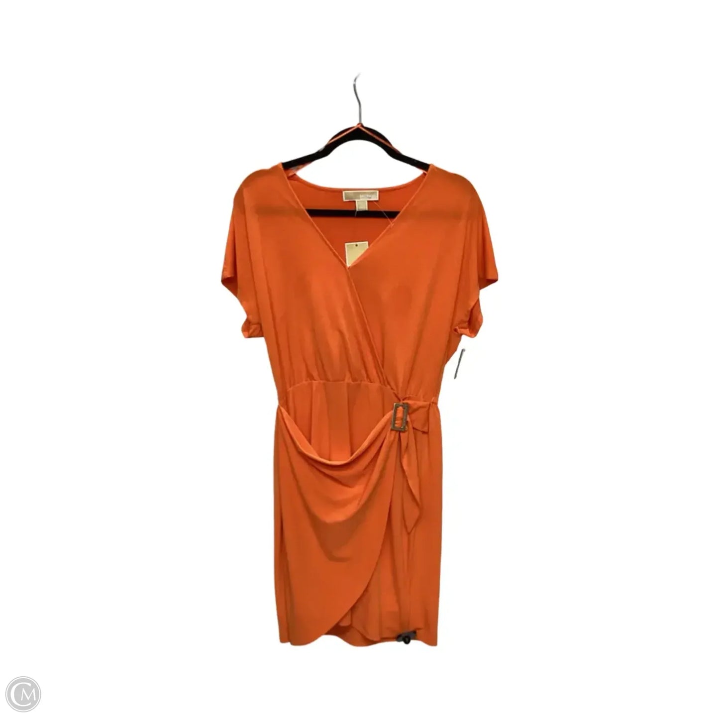 Dress Casual Short By Michael By Michael Kors In Orange, Size: S
