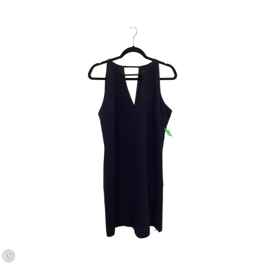 Designer Dress Casual Short By Sam Edelman In Navy, Size: 10