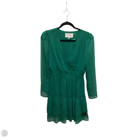 Dress Casual Short By Charles Henry In Green, Size: Xs