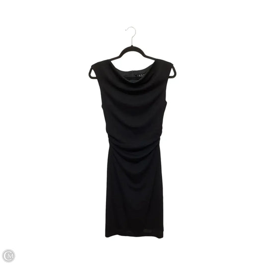 Designer Dress Party Midi By David Meister In Black, Size: 8