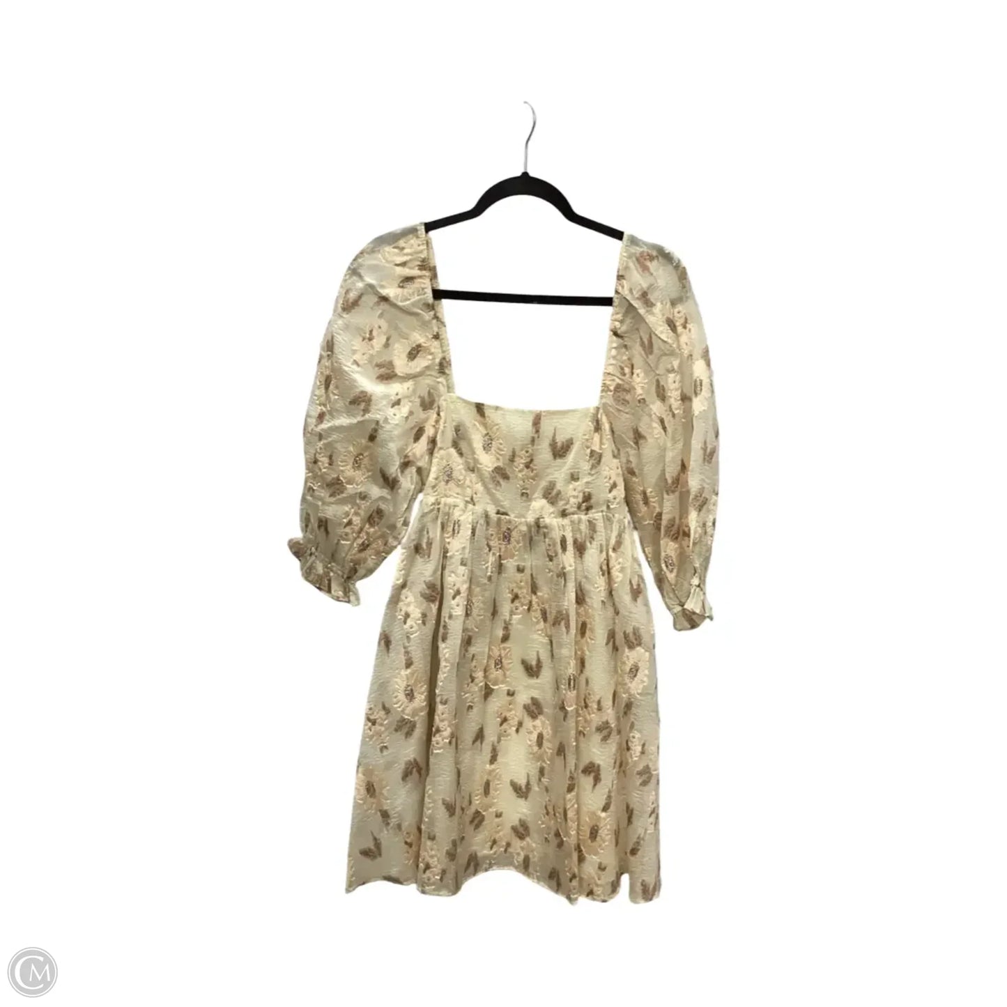 Dress Casual Short By Storia In Tan, Size: M