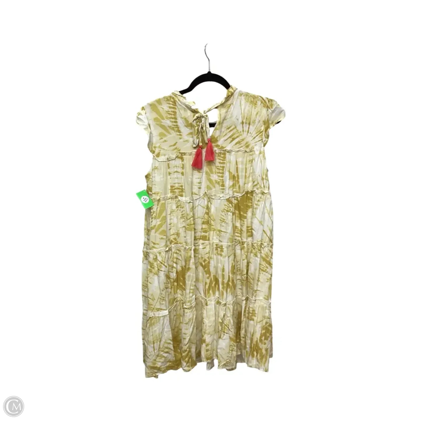 Dress Casual Midi By Thml In Yellow, Size: S