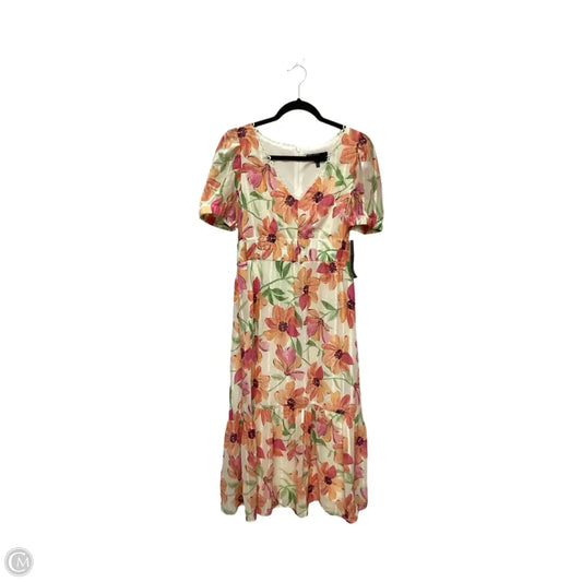 Dress Casual Maxi By Maggy London In Floral Print, Size: 6