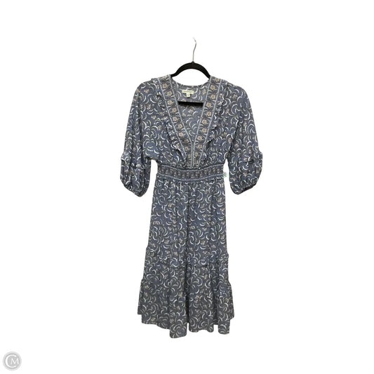 Dress Casual Short By Max Studio In Blue, Size: M
