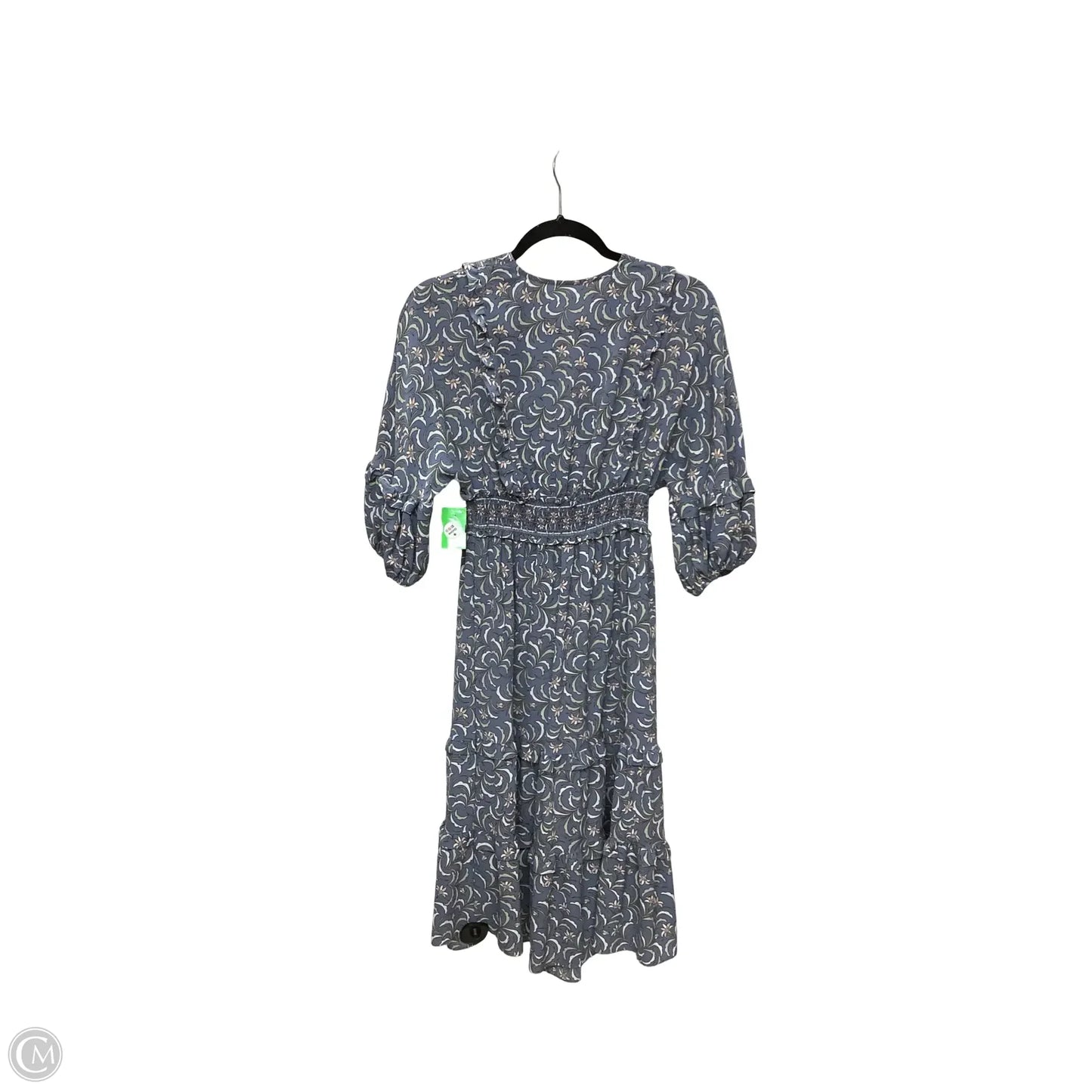 Dress Casual Short By Max Studio In Blue, Size: M