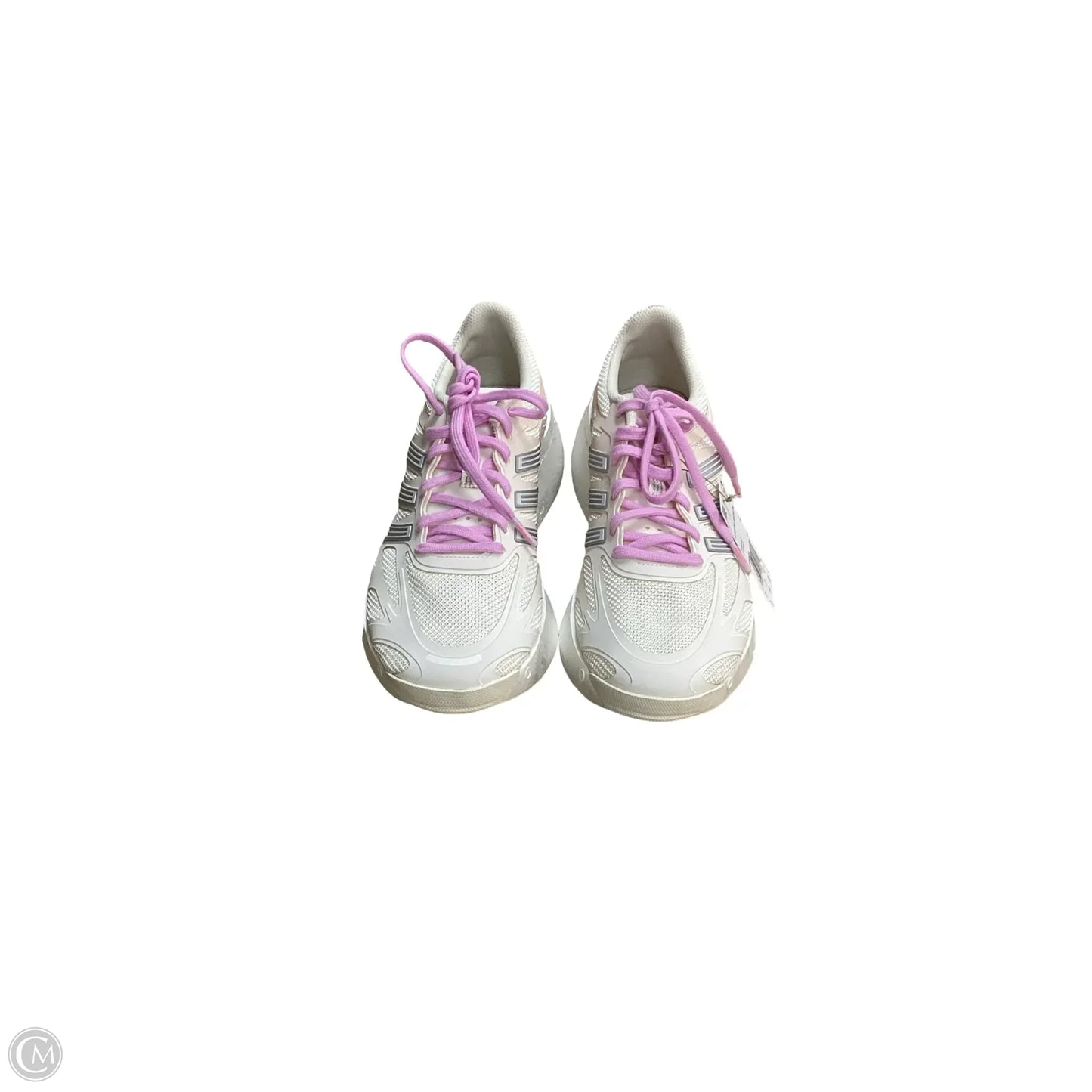 Shoes Athletic By Adidas In Pink & White, Size: 9