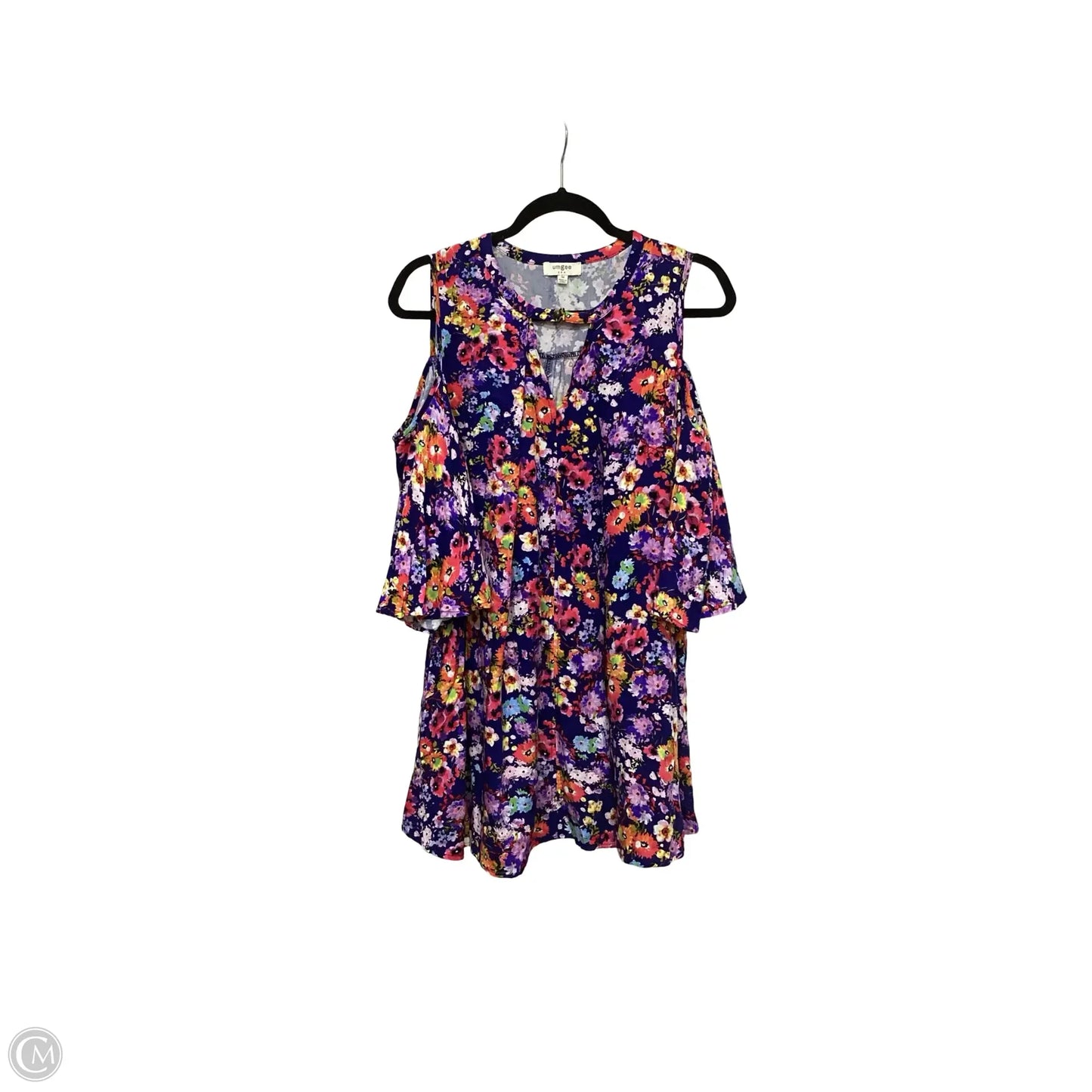 Dress Casual Short By Umgee In Blue, Size: M