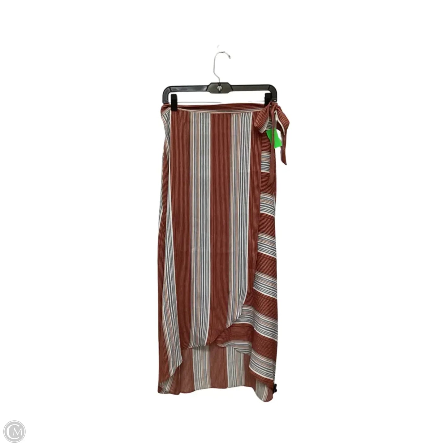 Skirt Midi By Lavender Field In Striped Pattern, Size: M