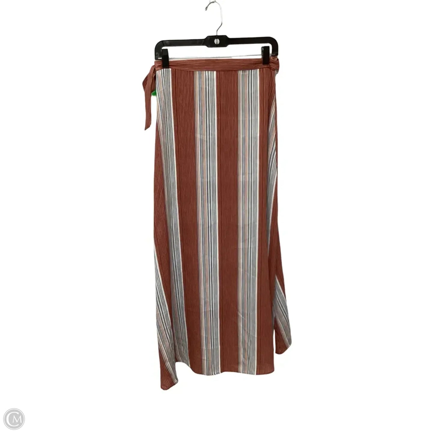 Skirt Midi By Lavender Field In Striped Pattern, Size: M