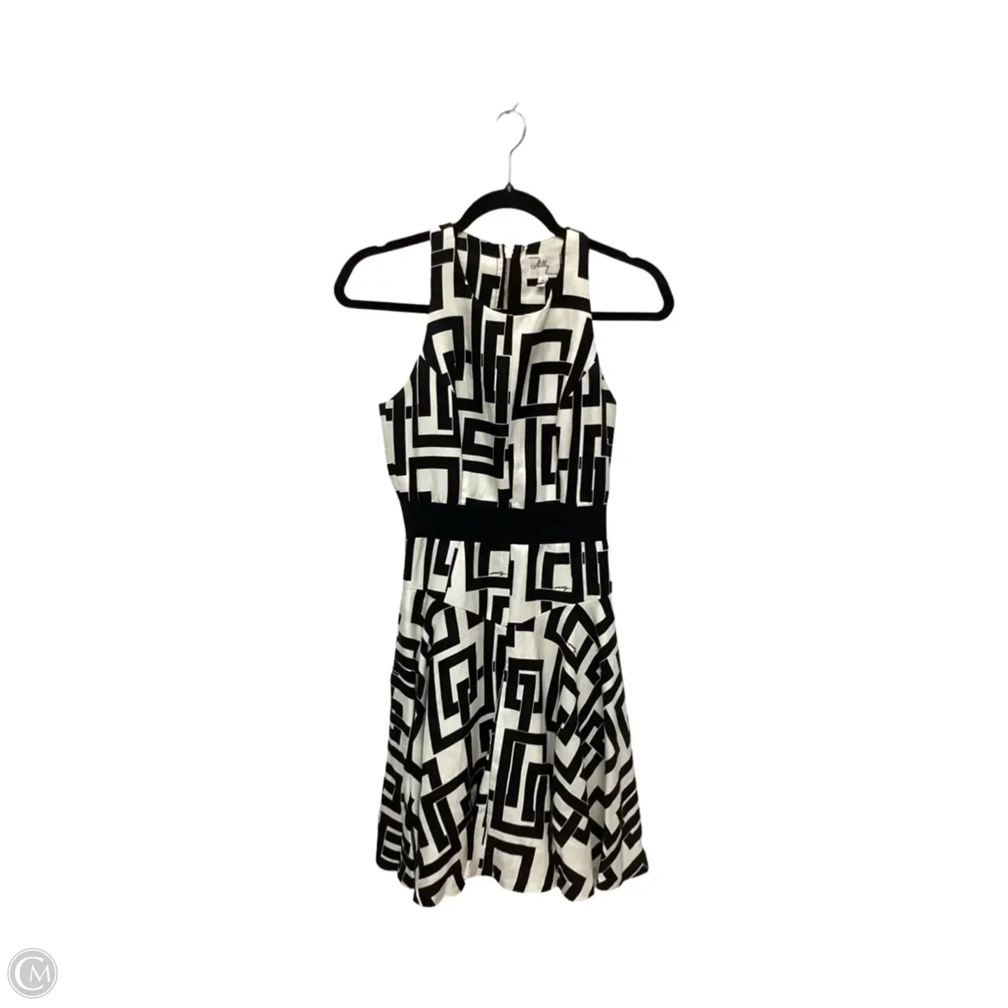 Designer Dress Designer By Milly In Black & White, Size: 0