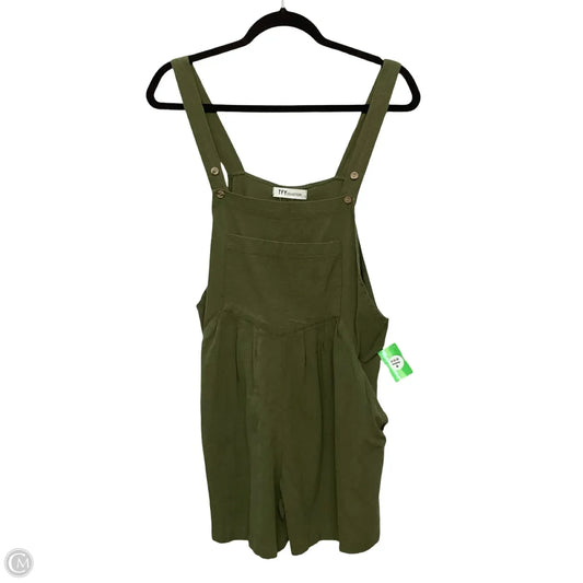 Romper By TFY In Green, Size: M