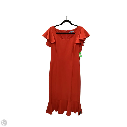 Dress Party Midi By Antonio Melani In Red, Size: 10