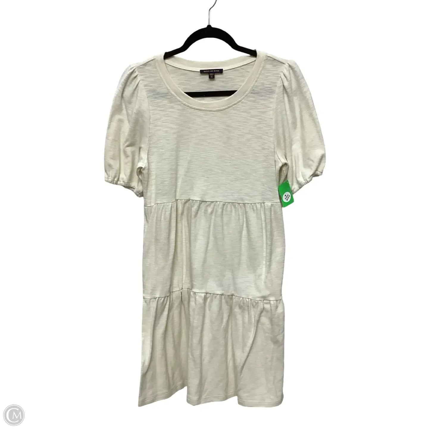 Dress Casual Short By Skies Are Blue In Cream, Size: Xs
