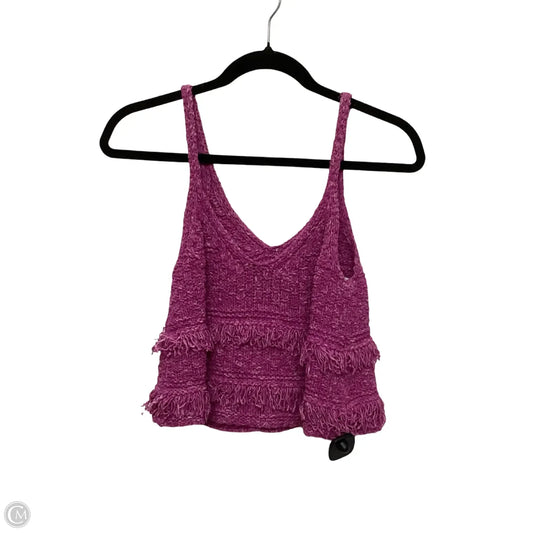 Blouse Sleeveless By Pilcro In Purple, Size: Xs
