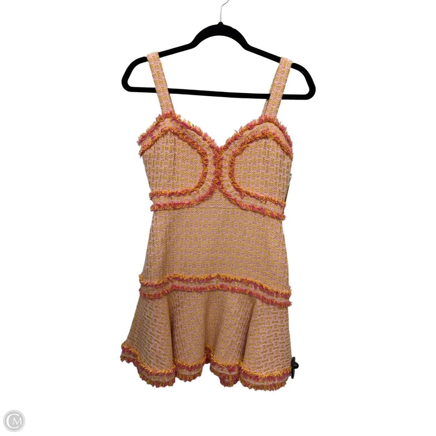 Designer Dress Casual Short By Alexis In Orange, Size: Xs
