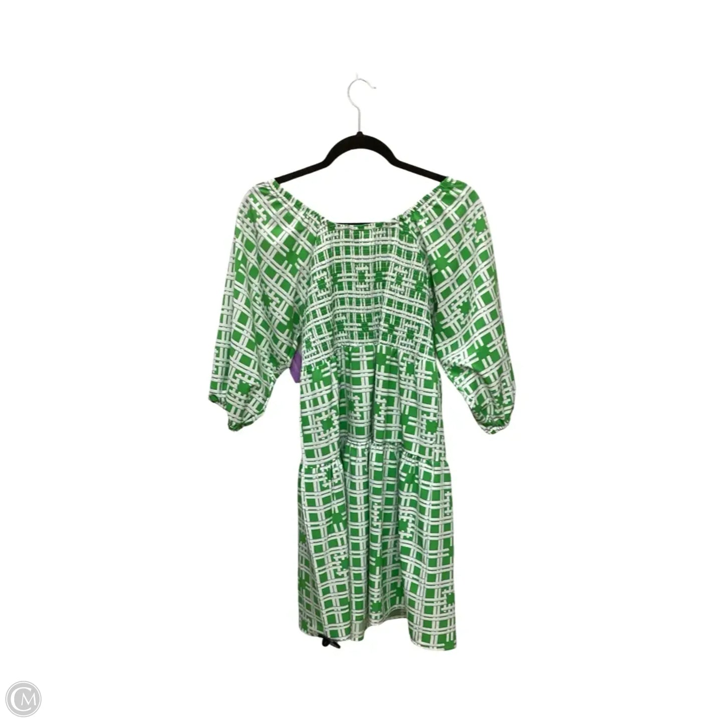 Dress Casual Short By Michelle Mcdowell In Green, Size: M