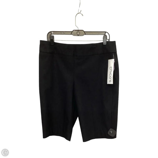 Shorts By Chicos In Black, Size: M