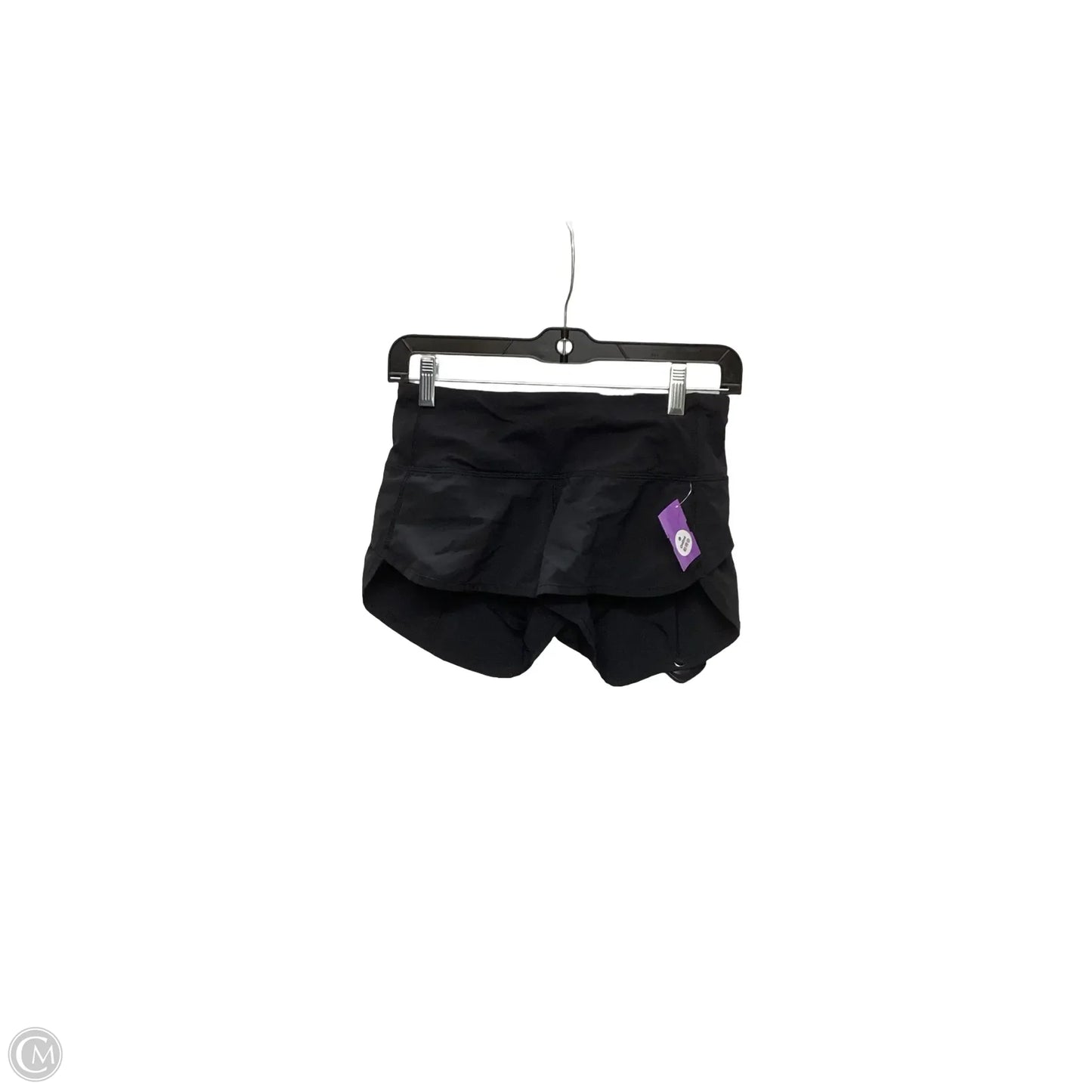 Athletic Shorts By Lululemon In Black, Size: 2