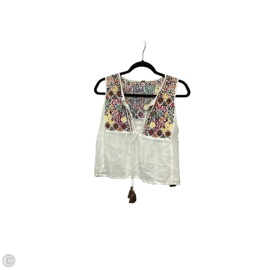 Blouse Sleeveless By Free People In Multi-colored, Size: S