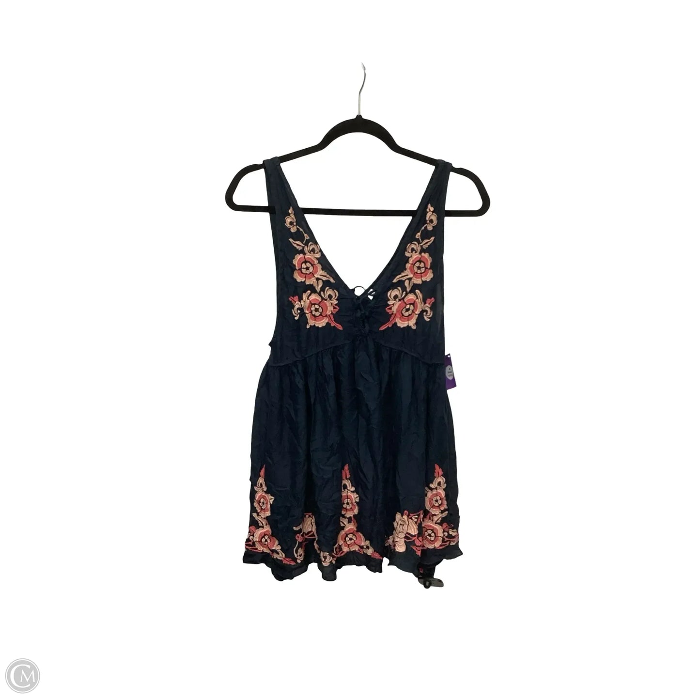 Blouse Sleeveless By Free People In Grey, Size: Xs