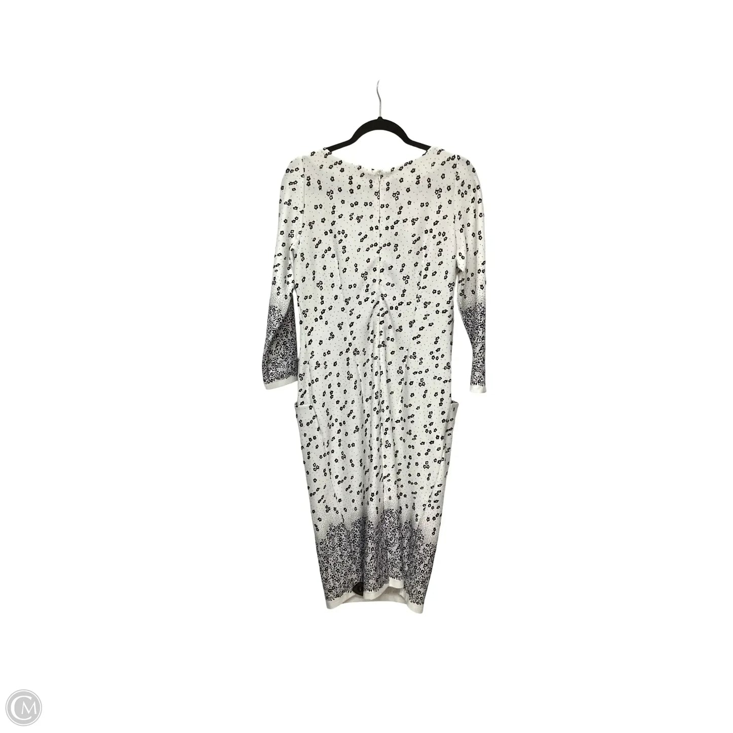 Dress Casual Midi By Clothes Mentor In White, Size: Xl